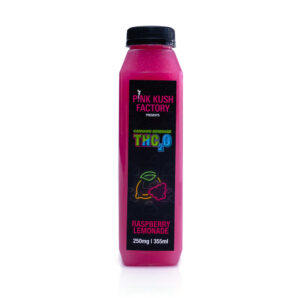 250mg Raspberry Lemonade 355mL (12oz)